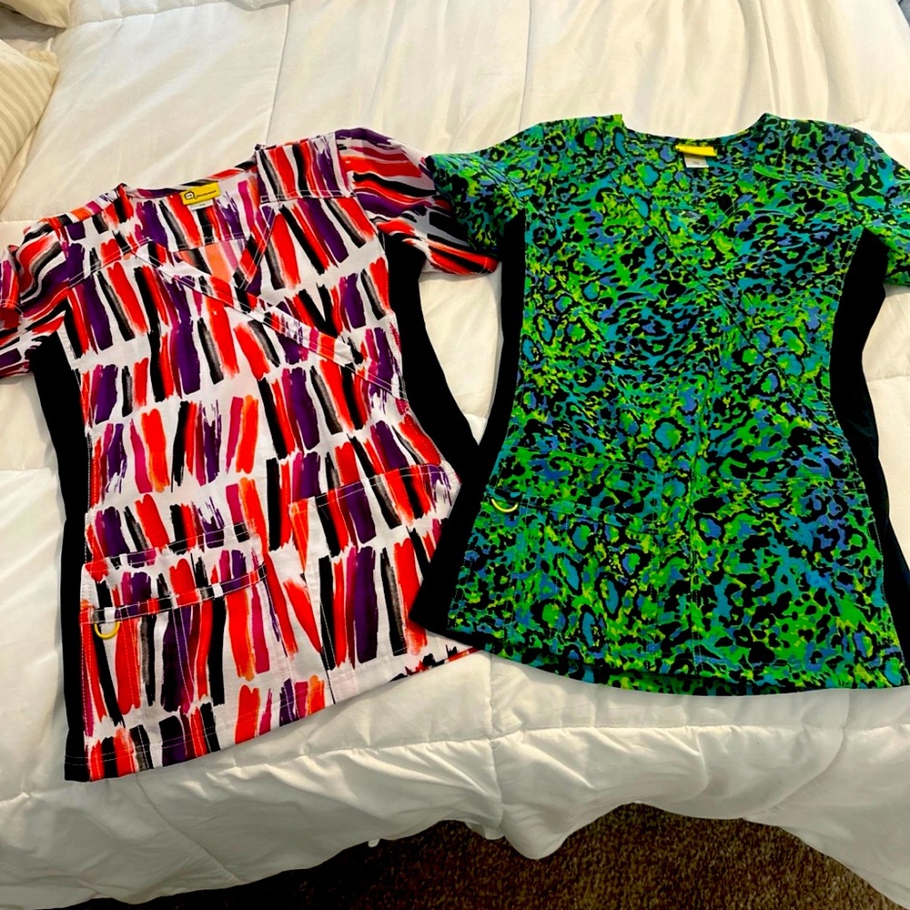 Wonderwink Scrub Tops XS